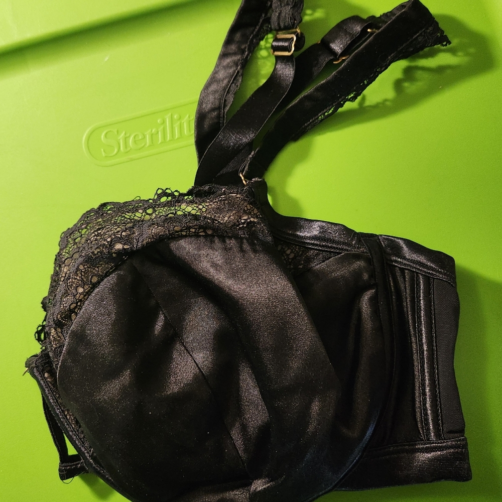 Elegant Black Lace Women's Bra